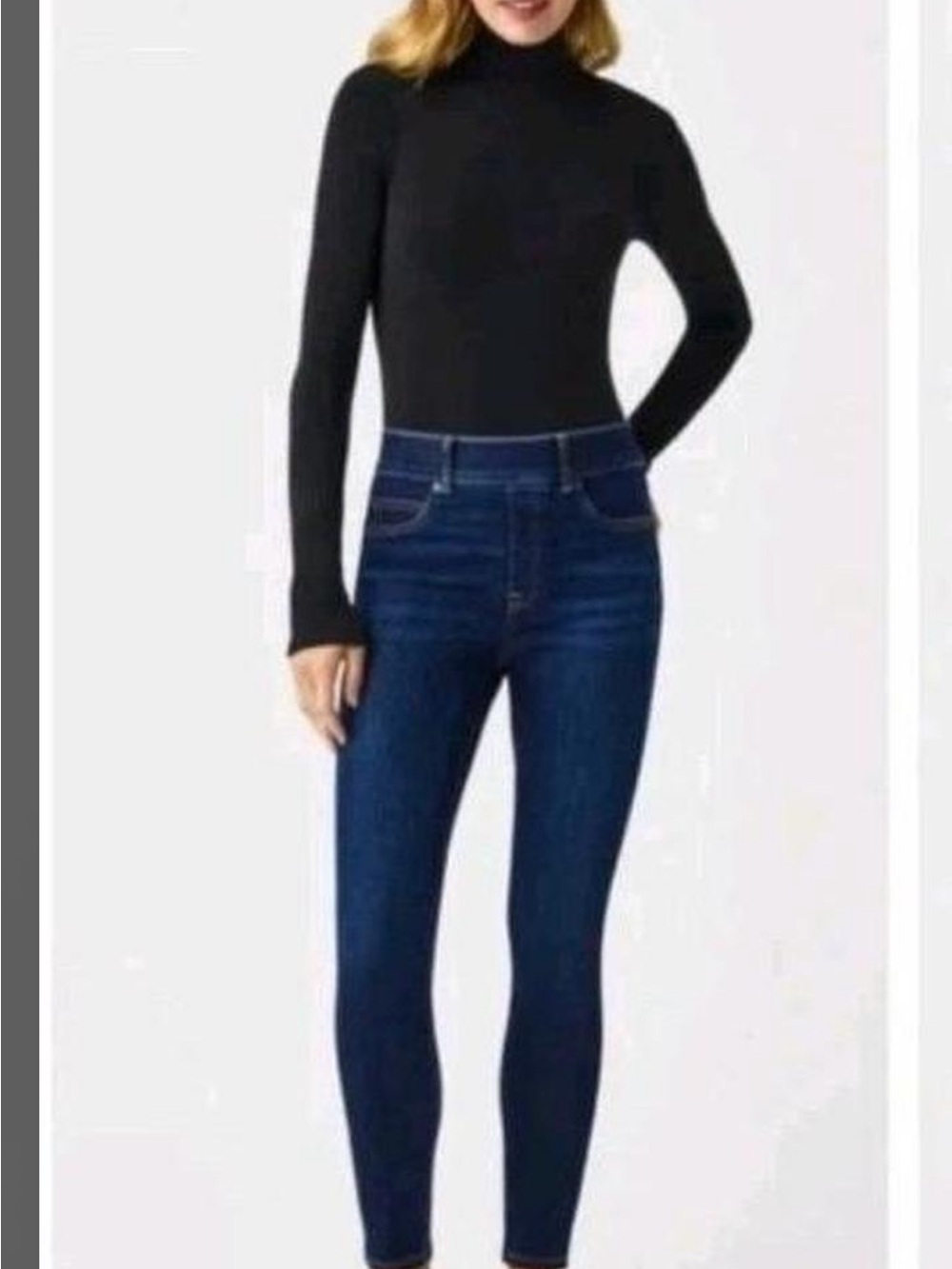 SPANX Women Jeans Skinny in Dark Blue #2